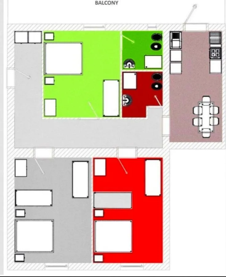 روما Vatican City San Peter Large And Modern Apartment 0*,